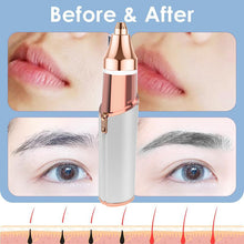 Load image into Gallery viewer, Rechargeable Eyebrow and Facial Hair Trimmer