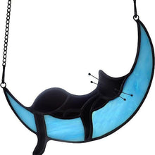 Load image into Gallery viewer, Sleeping Cat On the Moon