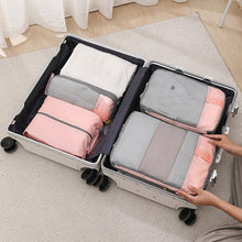 Load image into Gallery viewer, Compressed Packing Cubes Travel Storage Set