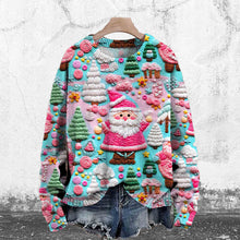 Load image into Gallery viewer, Santa Knit Pullover Sweater