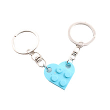 Load image into Gallery viewer, Cute Heart Shape Matching Brick Keychain For Couples
