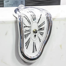 Load image into Gallery viewer, Abstract Melting Clock