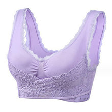 Load image into Gallery viewer, Women&#39;s Wireless Full Coverage Lace Bra