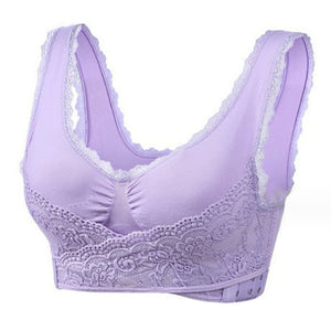 Women's Wireless Full Coverage Lace Bra