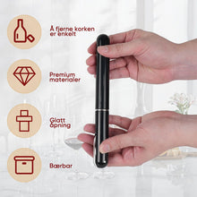 Load image into Gallery viewer, Vinåpner med luftpumpe