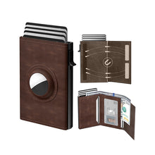 Load image into Gallery viewer, High-Capacity Leather Flip Wallet