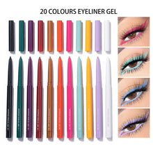 Load image into Gallery viewer, 20 PCS Colored Eyeliners Pencil Set
