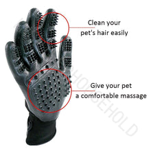 Load image into Gallery viewer, Hirundo Pet Grooming Gloves For Cats, Dogs &amp; Horses - Left &amp; Right ( 1 pair )