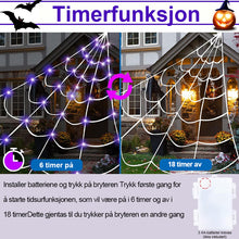 Load image into Gallery viewer, Romdekorasjon Edderkoppnett Design Hengelys