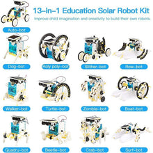 Load image into Gallery viewer, 13-in-1 Education Solar Robot Toys
