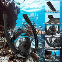 Load image into Gallery viewer, Swimming Snorkel Mask