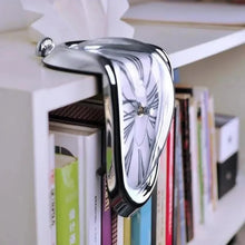 Load image into Gallery viewer, Abstract Melting Clock