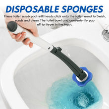Load image into Gallery viewer, Replaceable Disposable Pad Toilet Wand