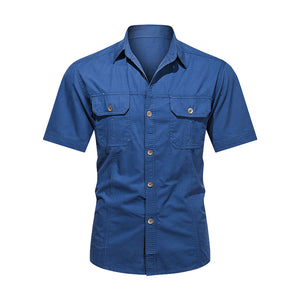 Men's Outdoor Loose Non-Iron Shirt