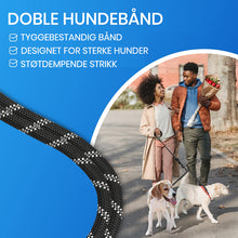 Load image into Gallery viewer, Dobbel hund uten flokebånd