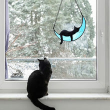 Load image into Gallery viewer, Sleeping Cat On the Moon