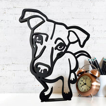 Load image into Gallery viewer, Hundeminimalistisk kunstskulptur
