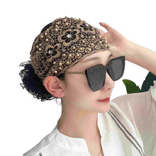 Load image into Gallery viewer, Women&#39;s Floral Lace Headwrap