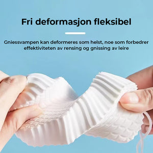 Magisk eksfolierende badesvamp