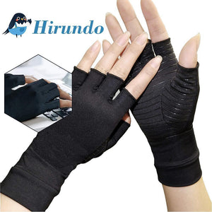 Hirundo Copper Arthritis Compression Gloves, 1 Pair