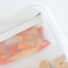 Load image into Gallery viewer, Transparent zipper clothes storage bag