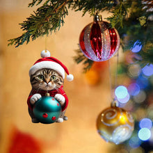 Load image into Gallery viewer, Cute Cat Christmas Decoration