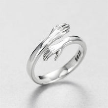 Load image into Gallery viewer, Couple Hug Ring