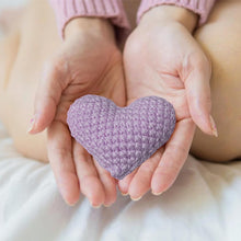 Load image into Gallery viewer, Pocket Hug, Crocheted Heart, Small Gift