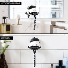 Load image into Gallery viewer, Creative Wall Mounted Cartoon With Suction Cup Shaver Holder