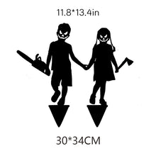 Load image into Gallery viewer, Halloween Yard Stakes Shadow Caster