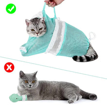 Load image into Gallery viewer, Multi-Functional Cat Grooming &amp; Bathing Mesh Bag