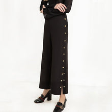 Load image into Gallery viewer, Magoloft™ Button Side Slit Pants