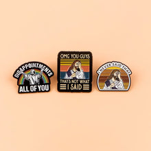 Load image into Gallery viewer, Interesting Jesus Brooch