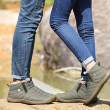 Load image into Gallery viewer, Waterproof Unisex Artificial Fur Lined Slip On Boots