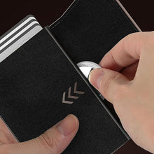 Load image into Gallery viewer, High-Capacity Leather Flip Wallet