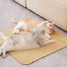 Load image into Gallery viewer, Natural Sisal Cat Scratcher Mat