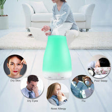 Load image into Gallery viewer, Hirundo LED Multi-Colors Lights Aroma Humidifier