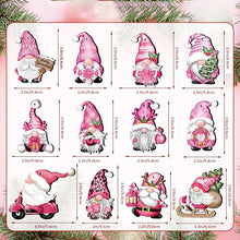 Load image into Gallery viewer, Christmas Wooden Gnome Ornaments