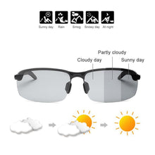 Load image into Gallery viewer, Polarized color changing sunglasses