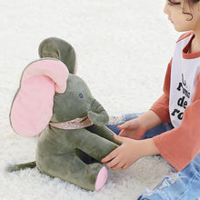 Load image into Gallery viewer, Music plush elephant, Hide-and-seek game Electric toys