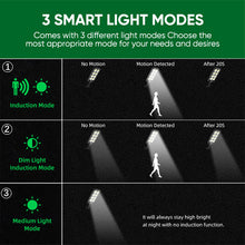 Load image into Gallery viewer, Solar-Powered Garden Light with Dual Motion and Light Sensors