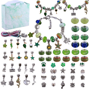 Sett til å lage armbånd for sjarm for jenter