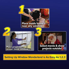 Load image into Gallery viewer, Mini Decor Window Projector (curtain included)