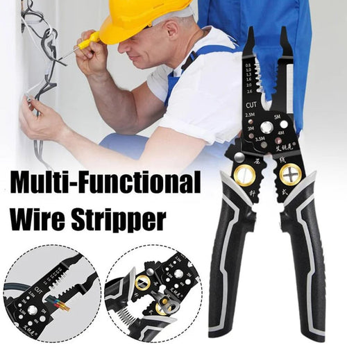 Multi-functional Wire Stripping Pliers