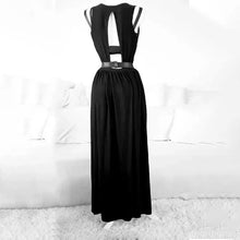 Load image into Gallery viewer, Gothic Bandaged Corset Bustier Top Cutout High Split Mesh Sets