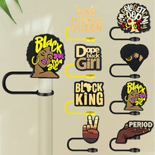 Load image into Gallery viewer, Silicone Straw Cap (8pcs)
