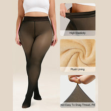 Load image into Gallery viewer, Fleece Lined Winter Tights for Women