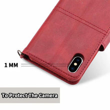 Load image into Gallery viewer, 4 in 1 Deluxe Flip iPhone Case