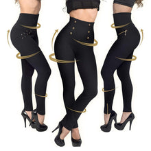 Load image into Gallery viewer, Womens High Waisted Leggings, 3 Pair Pack