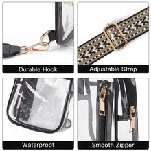 Load image into Gallery viewer, Transparent PVC Shoulder Bag